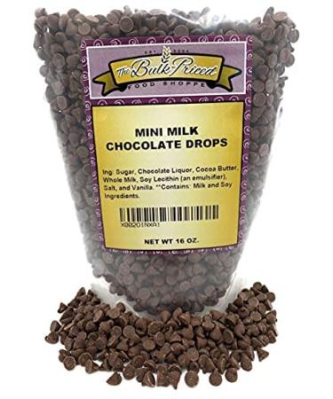 Mini Milk Chocolate Chips (1 lb) - Bulk Size Baking Chips | Resealable Zip Lock Stand Up Bag - Buy Online on GoSupps.com