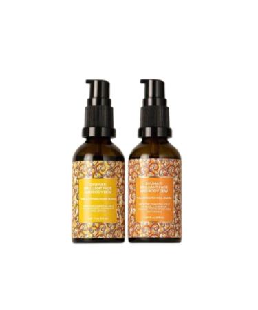 Dyumati Brilliant Face and Body Dew | Brightening Oils for the Face & the Body | 1.69 fl oz (each)