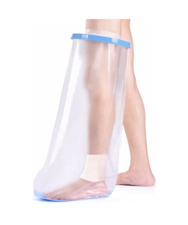 Fasola Leg Cast Cover Shower Non-Slip Leg Cast Protector for Broken Thigh Knees Foot Reusable Cast Bag Keep Foot Dry L Non Slip Bottom - Buy Online on GoSupps.com