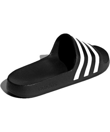 Buy adidas Aqua Adilette Slides 43 EU - Stylish Black White Slides for Men & Women | Fast International Shipping - Buy Online on GoSupps.com