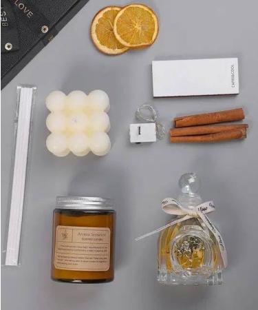 Aromatherapy Candle Gift Set - Stress Relief & Relaxation | Perfect for Meditation Yoga SPA & Special Occasions - Buy Online on GoSupps.com