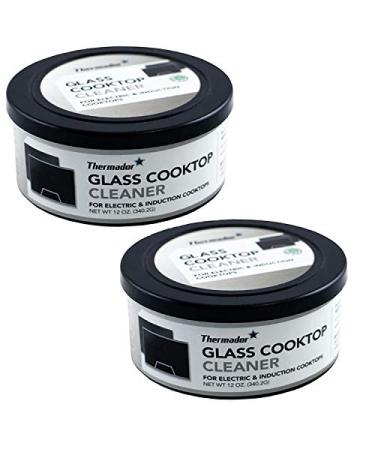 Thermador 12010031 Glass Cooktop Cleaner For electric & induction cooktops Set of Two 12-ounce tubs