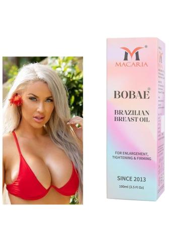 MACARIA Bobae Brazilian Breast enlargement cream enhancement Oil Bigger Bust firming lfting oil
