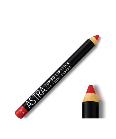 Astra Jumbo Lipstick No. 03 Red Stick - Long-Lasting 5g | International Shipping Available - Buy Online on GoSupps.com
