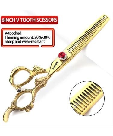 6/7/8/9-inch Professional Hair Clippers Multi-Functional Hair Clipper Set (6 inch 4pc) - Buy Online on GoSupps.com