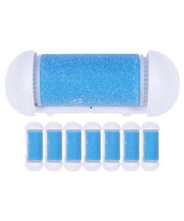minkissy Replacement Roller Head for Electric Coarse Remover for Feet Pedicure Kit Refill Rollers Electronic Foot File Blue
