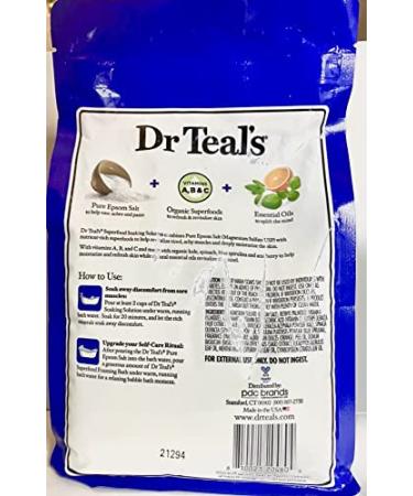 Dr Teal Epsom Salt - Refresh & Revitalize | Shop Internationally for Relaxation & Wellness - Buy Online on GoSupps.com