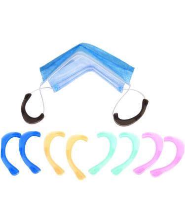 Beaupretty 8 Pairs Masked Pipe Hook - Ear Protection Grips & Adjustable Ear Hooks for Masks | Ideal Accessories for Comfort & Delivery Needs - Buy Online on GoSupps.com