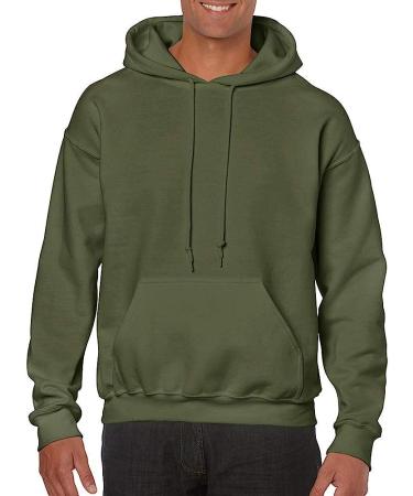 Gildan G185 Heavy Blend Adult Hooded Sweatshirt - White, Medium - Buy Online on GoSupps.com