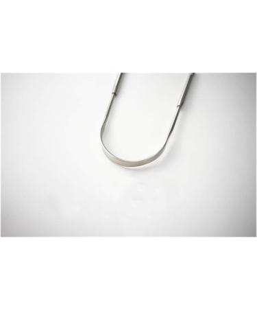 Graziella Quality Edelstahl Tongue Scraper - Fresh Breath & Oral Hygiene Tool for Effective Tongue Cleaning - Buy Online on GoSupps.com