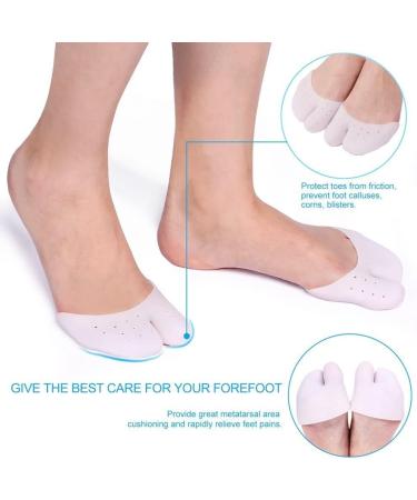 Akozon Gel Foot Cap Ultimate Toe Protection Silicone Bunion Covers & Cushions for Ballet Football & Running Comfortable Toe Sleeves for Pain Relief - Buy Online on GoSupps.com