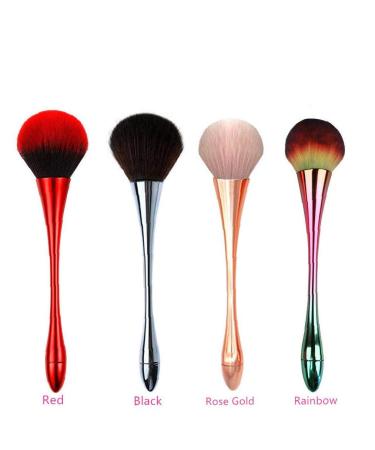 Professional Foundation Powder Makeup Brush - Synthetic Blending Brush with Metal Handle for Flawless Face Makeup - Buy Online on GoSupps.com