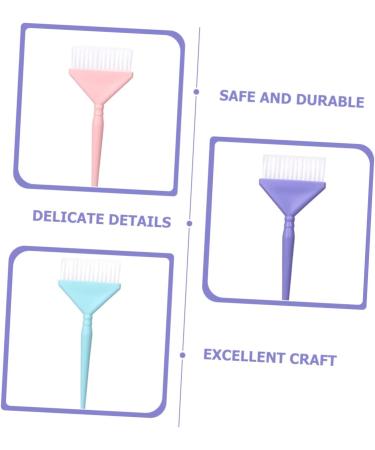 OUNONA Brosse Teinture Capillaire 3 Pi ces Petit Format Brosse Douce Applicateur Peigne pour Salon et Usage Domestique Kit de M ches Coloration Cheveux Hommes et Femmes - Buy Online on GoSupps.com