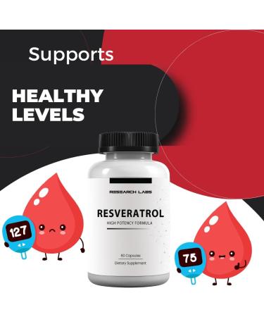 High Potency Micronized Resveratrol Supplement | 2 for 1 Ad | Antioxidant Support for Heart Health & Anti-Aging | Cognitive & Cellular Health Formula - Buy Online on GoSupps.com
