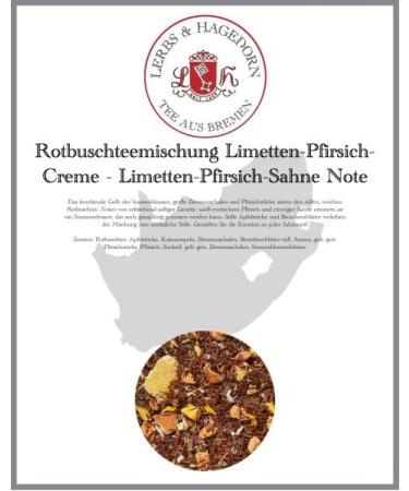 Lerbs & Hagedorn Red tea mix lime peach peach cream note 1 kg