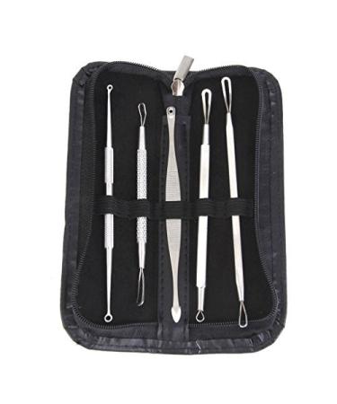 Vonraech Stainless Steel Blackhead Acne Pimple Extractor Remover Removal Tool Kit by Vonraech