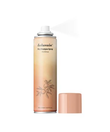 Dry Shampoo Remove Oil Volumizing Light and Refreshing Long-lasting Dry Shampoo for Women and Men(Citrus)
