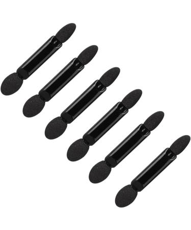 Beavorty Brush Eyeshadow 200 pcs Makeup Double-ended Tipped Eyeshadow Brush Black Eye Sponge Shadow - Buy Online on GoSupps.com