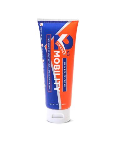 Pain Relief Cream No Odor Non-Greasy Deep Penetrating Moisturizing Topical Cream for Joint Back Muscle Ache Pain 3.4oz