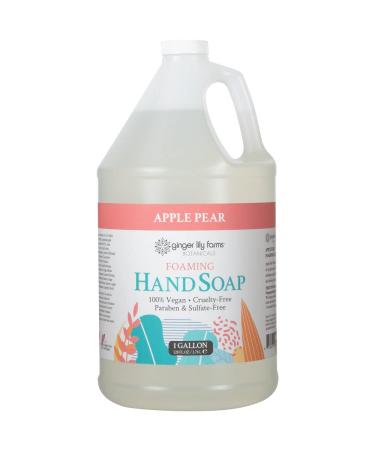Ginger Lily Farms Botanicals All-Purpose Foaming Hand Soap Refill  100% Vegan & Cruelty-Free  Apple Pear Scent  1 Gallon (128 Fl.Oz) - Buy Online on GoSupps.com
