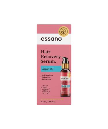 Essano Argan Anti-Frizz Hair Serum 50ml - Smooth & Shine with Argan Oil - Buy Online on GoSupps.com