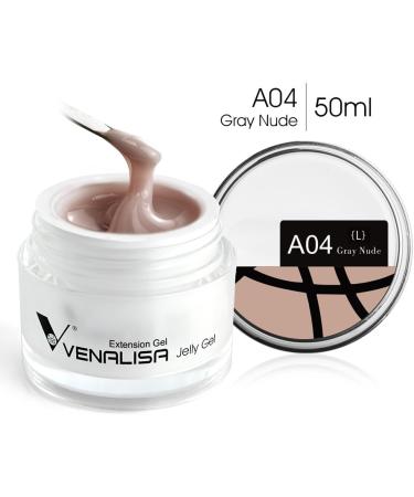 VENALISA 50ml Builder Nail Gel Kit - Gray Nude Camouflage Natural Color Poly Gel - Buy Online on GoSupps.com
