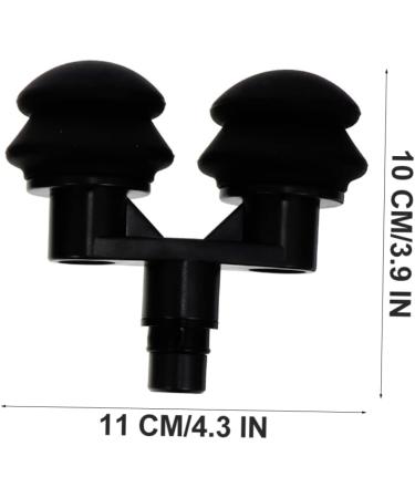 Beavorty 6-Sentence 9TLG Massage Head - Ultimate Fascia & Pain Relief Attachment for Athletes | Black Hot Massage Adapter for Body Therapy - Buy Online on GoSupps.com