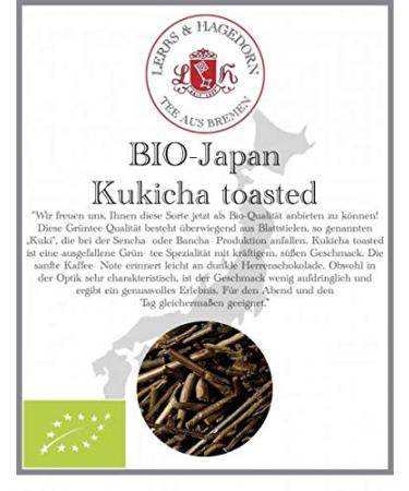 Lerbs & Hagedorn Lerbs & Hagedorn Organic Japanese Kukicha Roasted Green Tea | Strong Sweet Taste 1 kg (approx. 81 liters) Green Tea