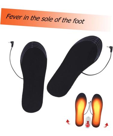 Buy NOLITOY Heated Insoles | USB Rechargeable Winter Foot Warmers | Washable Electric Thermal Insoles for Cozy Feet - Buy Online on GoSupps.com