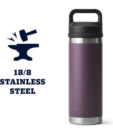 YETI Rambler 18 oz Bottle - Vacuum Insulated Stainless Steel with Chug Cap | Nordic Purple - Buy Online on GoSupps.com