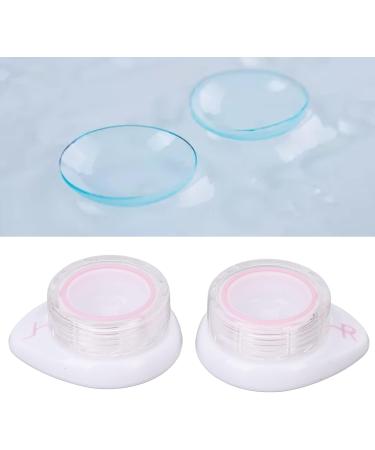 Shop Entatial Portable Contact Lens Case - Pink Stylish & Durable for Daily Use | Best Sealing Properties | International Shipping - Buy Online on GoSupps.com