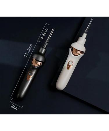 Tweddy Smart Earwax Remover 2024 New Tweddy Smart Ear Wax Vacuum Ear Wax Removal Kit Earwax Removal Kit with Light Otoscope with Light for Children Adult (White+Gray) - Buy Online on GoSupps.com
