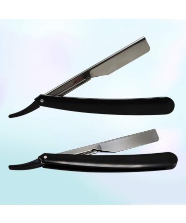 Minkissy 2-in-1 Foldable Safe Razor for Men | Manual Hairdresser Shaver & Razor Blade Tool - Buy Online on GoSupps.com