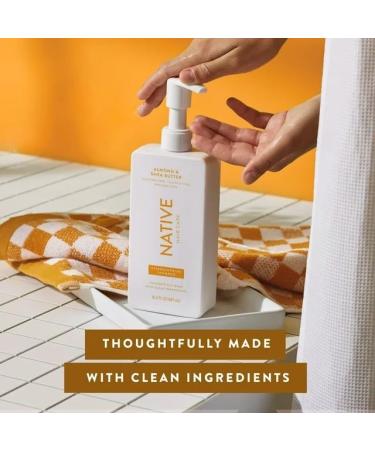 Buy Native Strengthening Shampoo - Almond & Shea Butter Sulfate & Paraben Free 16.5 oz | International Shipping Available - Buy Online on GoSupps.com