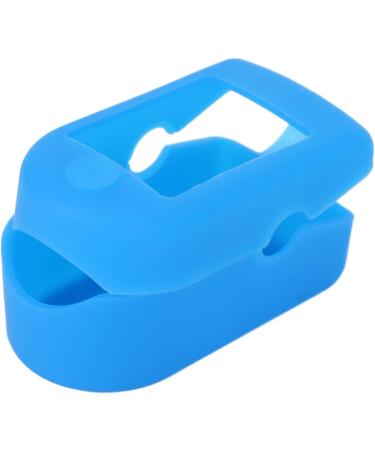 High-Quality Silicone Fingertip Pulse Cover - Compact & Flexible - Ideal for Home & Travel (Blue) | International Shipping Available - Buy Online on GoSupps.com