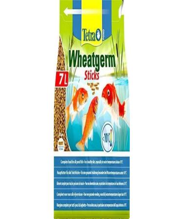 Tetra Wheatgerm Pond Fish Food Sticks 1.4kg - for cold weather feeding Fish 7 l (Pack of 1)