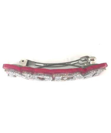 Personalized Diamond Look Name Barrette - Custom Hair Accessory | Made To Order Hair Clip for a Stunning Look - Buy Online on GoSupps.com