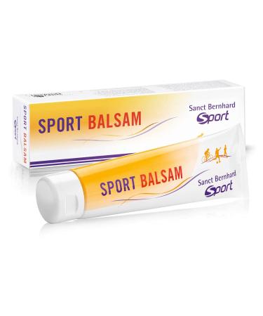 Sanct Bernhard Sport Sport-Balsam |150 ml-tube |Has relieving relaxed and relaxed |Active ingredients from Arnica rosemary and frankincense |German production & laboratory test