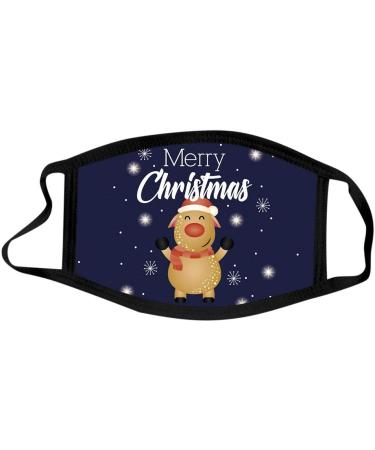 Riou 5-Piece Christmas Mundsprung Washable Bandana Neck Gaiter - Breathable & Comfortable Mouth & Nose Protection for Men & Women - Buy Online on GoSupps.com