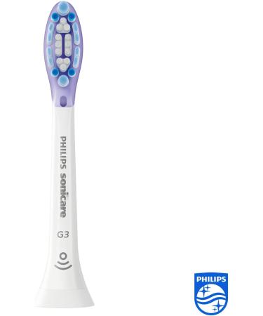 Philips Sonicare G3 Premium Gum Care Brush Heads - 8-Pack HX9058/17 | Standard Sonic Toothbrush Heads in White for Optimal Oral Care - Buy Online on GoSupps.com