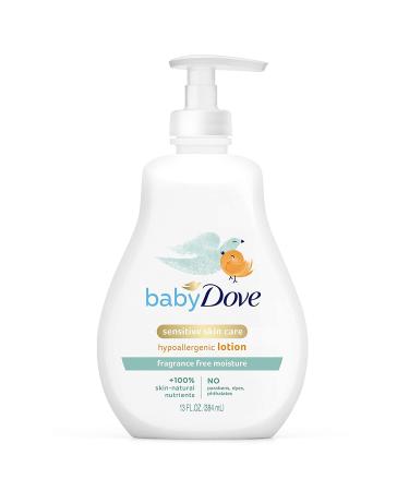 Dove Baby Lotion Sensitive Moisture Fragrance Free 13 fl oz (384 ml)