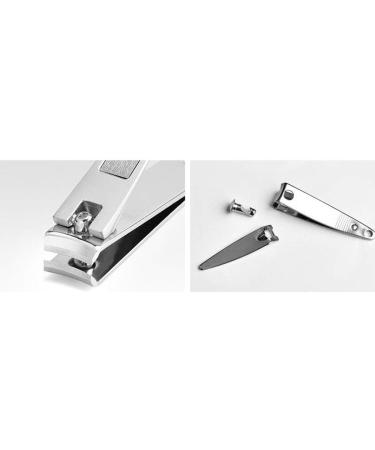 CHJHJKG Nail Clippers (Beauty) Adult Nail Clippers Stainless Steel Nail Clippers Silver 8cm Stainless Steel Nail Clippers - Buy Online on GoSupps.com