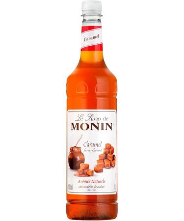 Monin Premium Caramel Coffee Syrup 2x1ltr Bottles - Buy Online on GoSupps.com