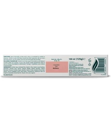  Himalaya HIMALAYAN WHITE TOOTHPASTE 100 ml - Buy Online on GoSupps.com