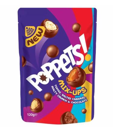Ellies Jellies Poppets Mix-Ups Pouch 110g x 1