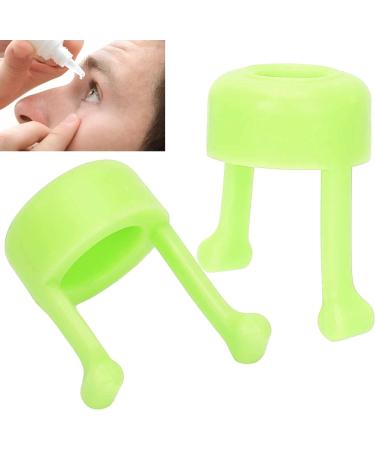2pcs Portable Eye Drop Bottle Stand - Green | Compatible with Most Eyedrop Bottles - Buy Online on GoSupps.com