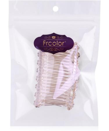 8-Flower Hairpin Combs Crystal Rhinestone Bridal Hair Pins Hair Clips Women Wedding Headpiece for Bride Bridesmaids - Buy Online on GoSupps.com