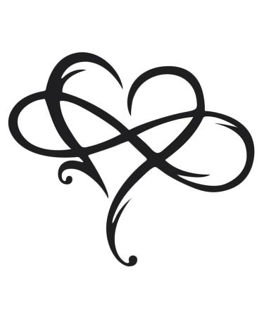 Zerodeko 1pc Iron Pendant Home Decor Decoration for Home Car Trim Heart Shaped Pendant Household Wall Hanging 45x39cm Black