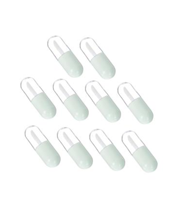 CLISPEED 10 pi ces Lot de Tubes Brillant L vres Vides R utilisables Compacts Transparents pour DIY Voyage Contenants L gers et Durables pour Gloss L vres