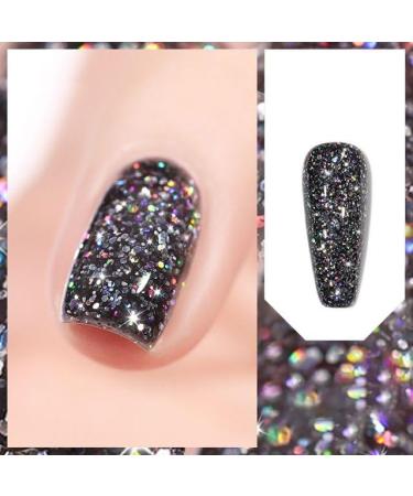 7.3ml Starry Sky Gel UV Lamp Need LED Lamp Colorful Gel Nail Polish Manicure Art Aurora Diamond Gel - (Color: 4)